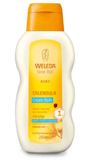 קרם אמבט קלנדולה לתינוק – וולדה WELEDA